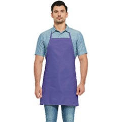 Color Dark Slate Blue Kitchen Apron