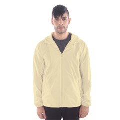 Color Vanilla Men s Hooded Windbreaker by Kultjers