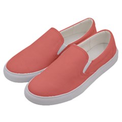 Color Tea Rose Men s Canvas Slip Ons by Kultjers