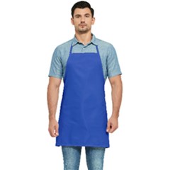 Color Egyptian Blue Kitchen Apron