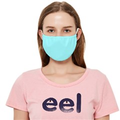 Color Ice Blue Cloth Face Mask (adult)