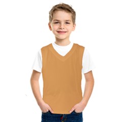 Color Butterscotch Kids  Basketball Tank Top by Kultjers