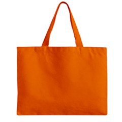 Color Ut Orange Zipper Mini Tote Bag by Kultjers