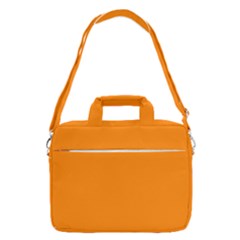 Color Ut Orange Macbook Pro Shoulder Laptop Bag (large) by Kultjers