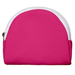 Color Ruby Horseshoe Style Canvas Pouch by Kultjers