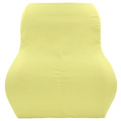 Color Canary Yellow Car Seat Back Cushion  by Kultjers