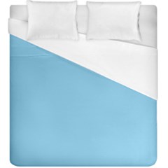 Color Baby Blue Duvet Cover (King Size)