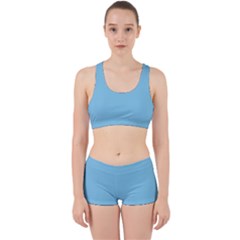 Color Baby Blue Work It Out Gym Set