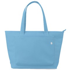 Color Baby Blue Back Pocket Shoulder Bag 