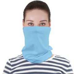 Color Baby Blue Face Seamless Bandana (Adult)