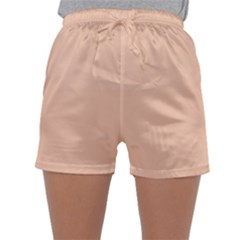 Color Apricot Sleepwear Shorts by Kultjers