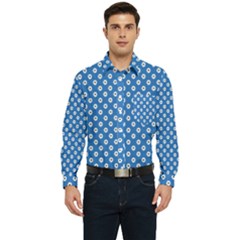 Fleurmargueritebl Men s Long Sleeve Pocket Shirt  by kcreatif