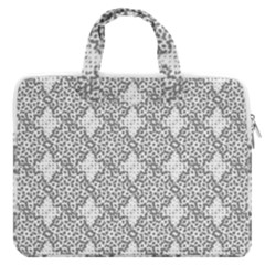 Patternformes1grise Macbook Pro Double Pocket Laptop Bag (large) by kcreatif