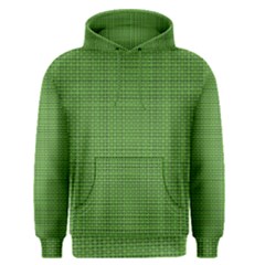 Green Knitted Pattern Men s Core Hoodie by goljakoff