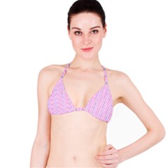 Hexagonal Pattern Unidirectional Bikini Top