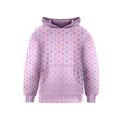 Hexagonal Pattern Unidirectional Kids  Pullover Hoodie