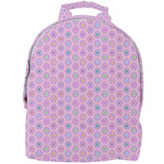 Hexagonal Pattern Unidirectional Mini Full Print Backpack by Dutashop