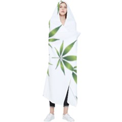 Cannabis Curative Cut Out Drug Wearable Blanket by Dutashop