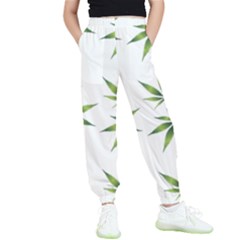 Cannabis Curative Cut Out Drug Kids  Elastic Waist Pants