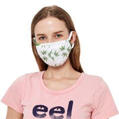 Cannabis Curative Cut Out Drug Crease Cloth Face Mask (adult) by Dutashop