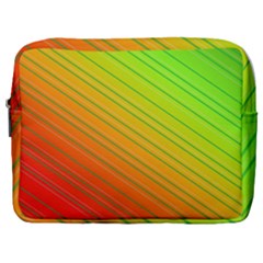 Orange Green Gradient Hunter Make Up Pouch (large)