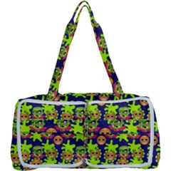 Smiley Background Smiley Grunge Multi Function Bag by Dutashop