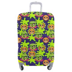 Smiley Background Smiley Grunge Luggage Cover (medium)