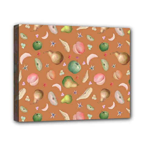 Watercolor fruit Canvas 10  x 8  (Stretched)