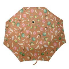 Watercolor fruit Folding Umbrellas