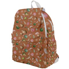 Watercolor fruit Top Flap Backpack