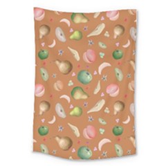 Watercolor fruit Large Tapestry