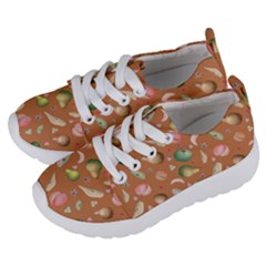 Watercolor fruit Kids  Lightweight Sports Shoes