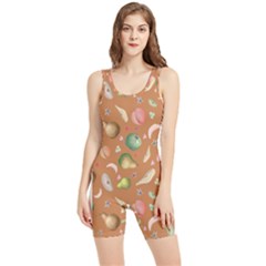 Watercolor fruit Women s Wrestling Singlet