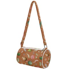 Watercolor Fruit Mini Cylinder Bag by SychEva