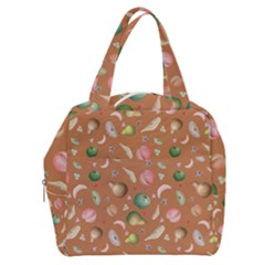 Watercolor fruit Boxy Hand Bag