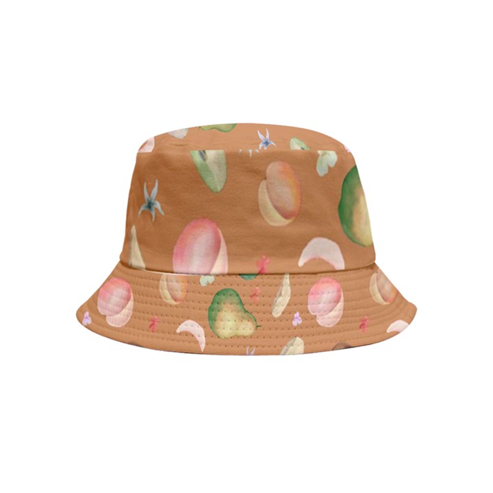 Watercolor fruit Inside Out Bucket Hat (Kids)