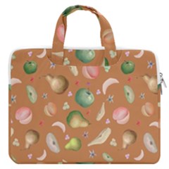 Watercolor fruit MacBook Pro Double Pocket Laptop Bag