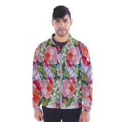 Garden Flowers Men s Windbreaker by goljakoff