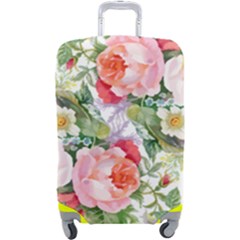 Garden Flowers Luggage Cover (large)