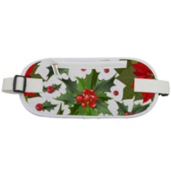 Christmas Berry Rounded Waist Pouch by goljakoff