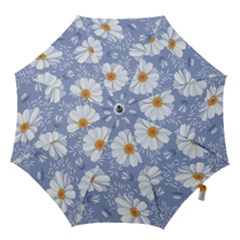 Chamomile Flowers Hook Handle Umbrellas (large) by goljakoff