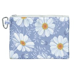 Chamomile Flowers Canvas Cosmetic Bag (xl) by goljakoff