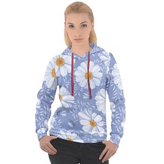 Chamomile Flowers Women s Overhead Hoodie by goljakoff