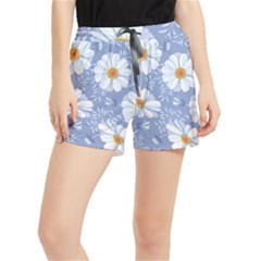 Chamomile Flowers Runner Shorts by goljakoff