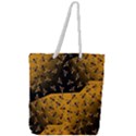 Pattern Abeilles Full Print Rope Handle Tote (Large) View1