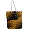 Pattern Abeilles Full Print Rope Handle Tote (Large) View2