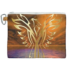 Pheonix Rising Canvas Cosmetic Bag (xxl) by icarusismartdesigns
