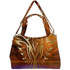 Pheonix Rising Double Compartment Shoulder Bag by icarusismartdesigns