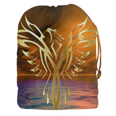 Pheonix Rising Drawstring Pouch (3xl) by icarusismartdesigns