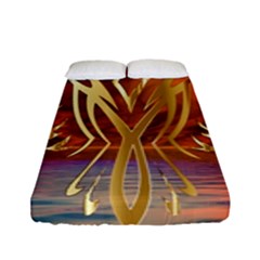 Pheonix Rising Fitted Sheet (full/ Double Size) by icarusismartdesigns